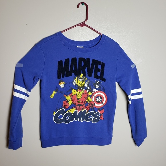 Marvel Comics Wolverine Cap Iron Man S Sweater - Picture 2 of 6